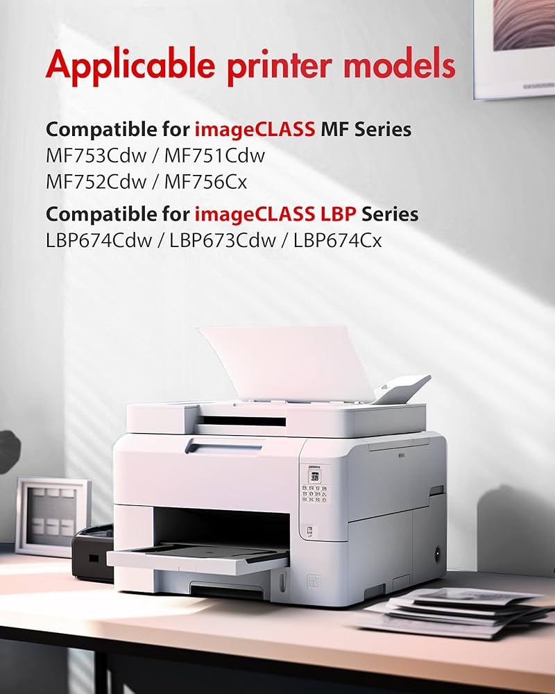 Amazon.com: 069 Toner Cartridge Set MF753Cdw - 4 Pack